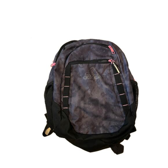 Adidas Excel 7 Gray Black Smoke Backpack - Picture 1 of 4
